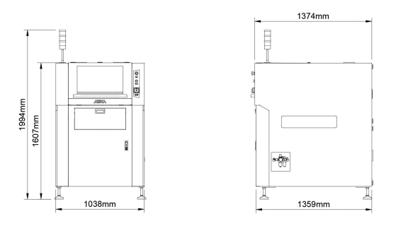 MEKA-M3 ，3D Automated Optical Inspection Machine