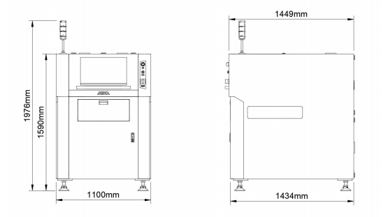 MEKA-AU_B_ , After-Wave Automatic Optical Inspection (AOI) Machine