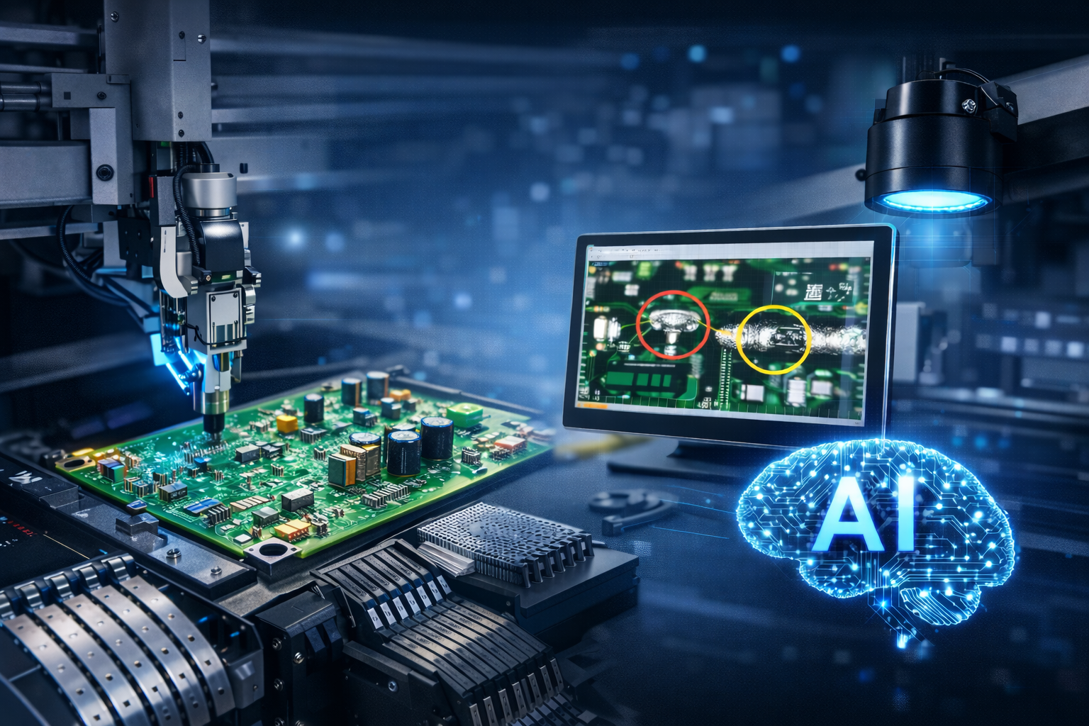 Insertion Machines and AI Intelligent Inspection: Forming the Cornerstone of PCBA Quality Assurance